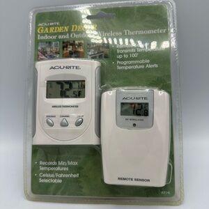 AcuRite Wireless Indoor Outdoor Digital Temperature Thermometer  NEW